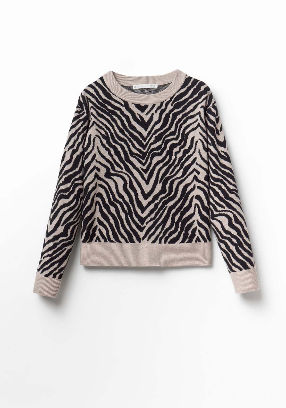 Round Neck Sweater - Melange Light
