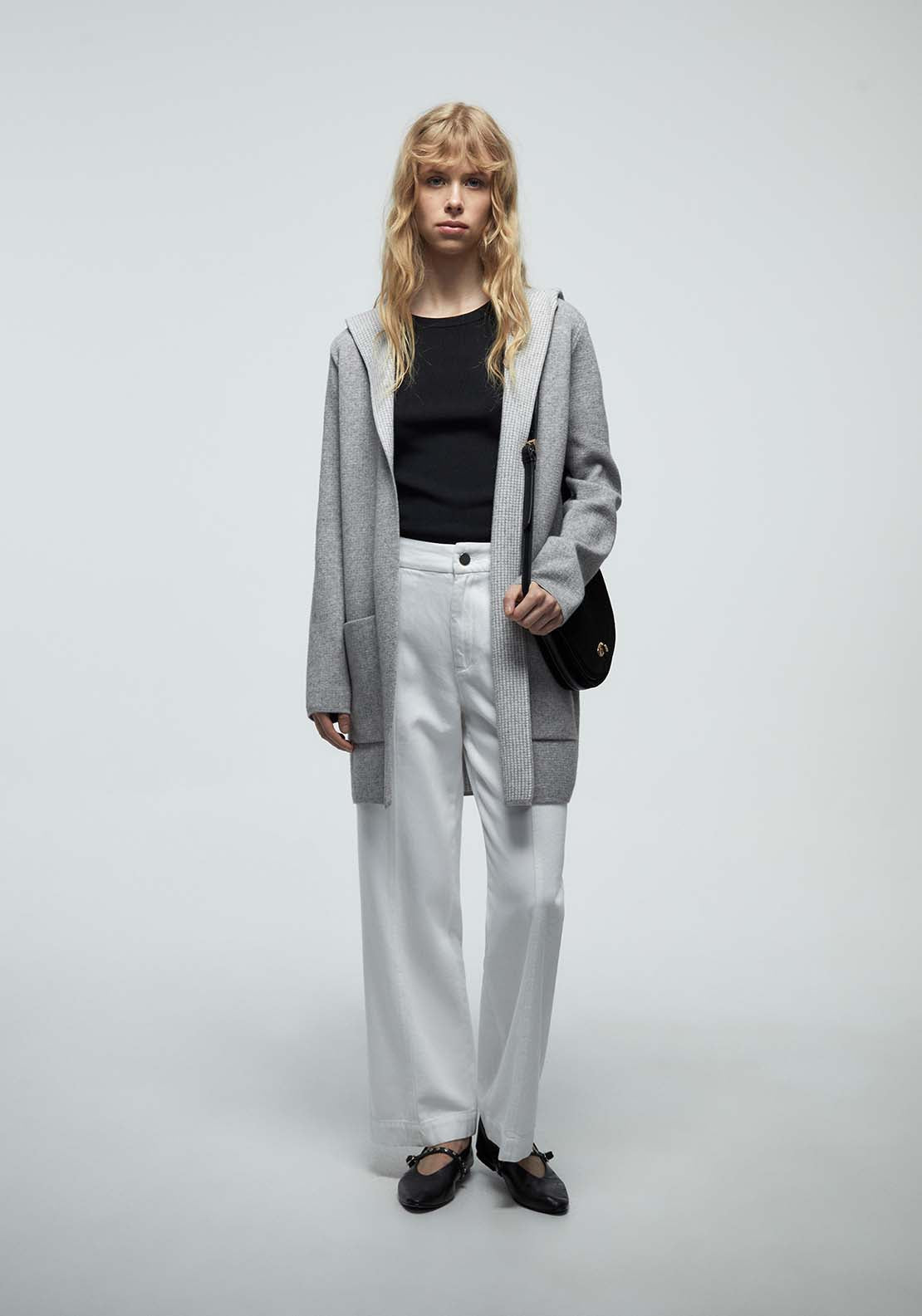 Hooded Jacket - Grey Light