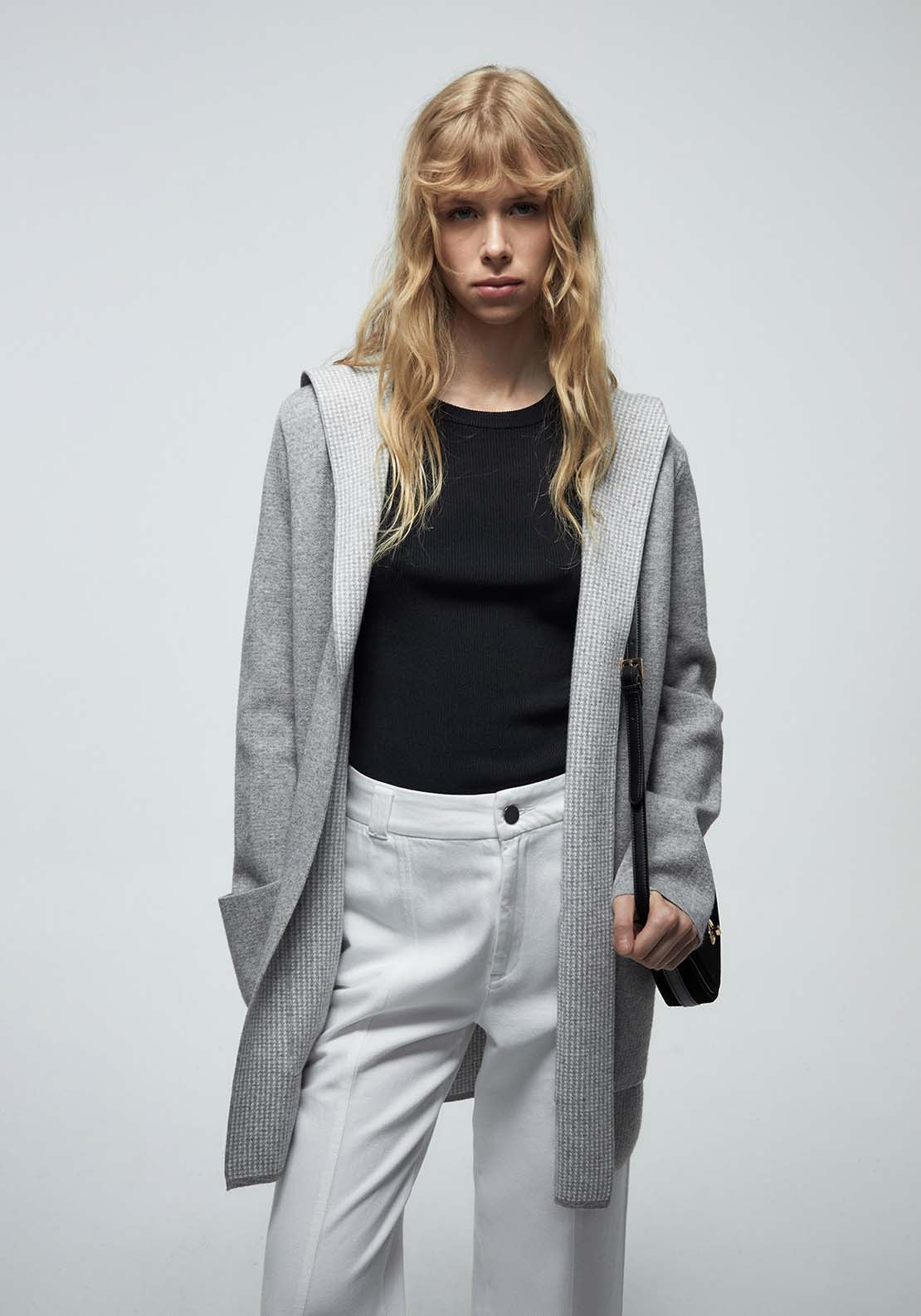 Hooded Jacket - Grey Light