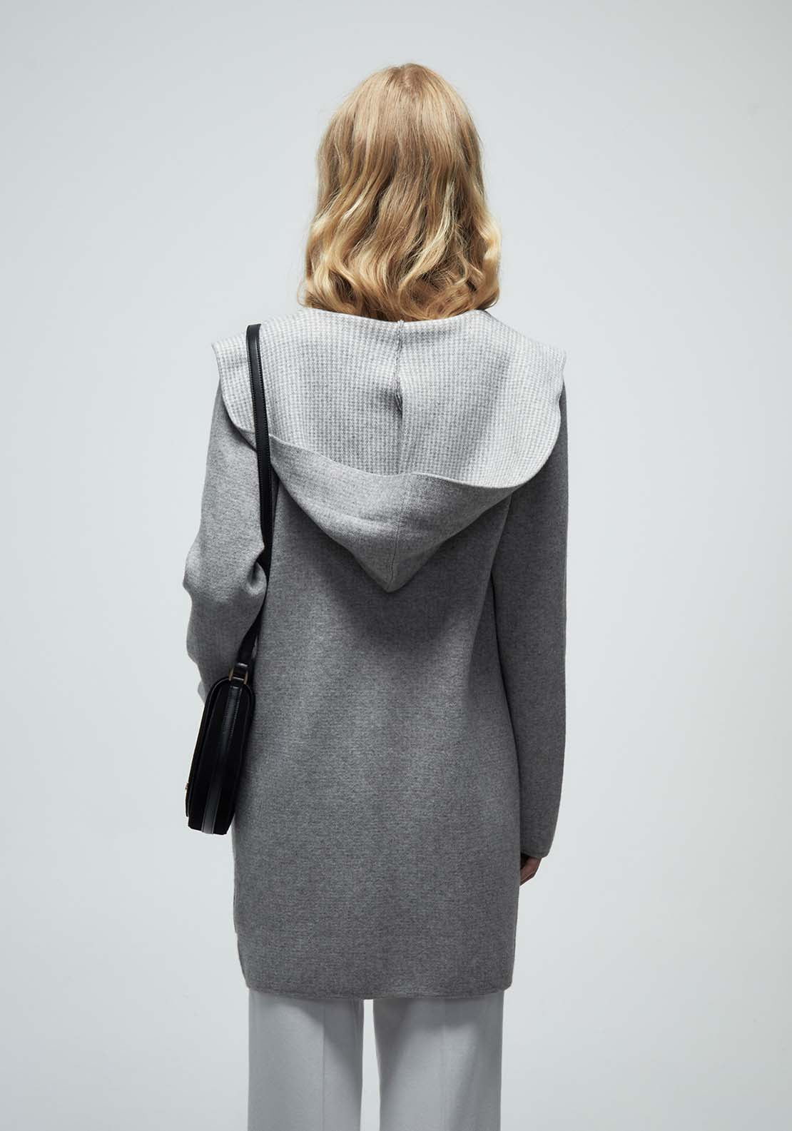 Hooded Jacket - Grey Light