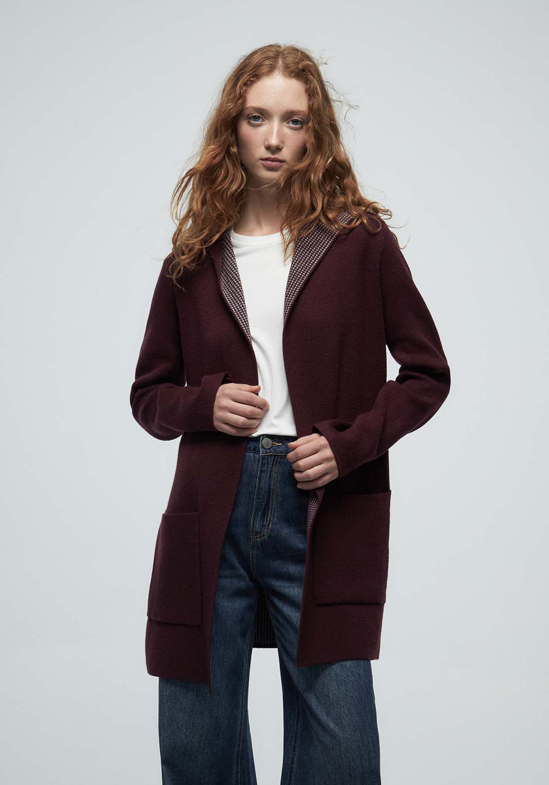 Hooded Jacket - Red