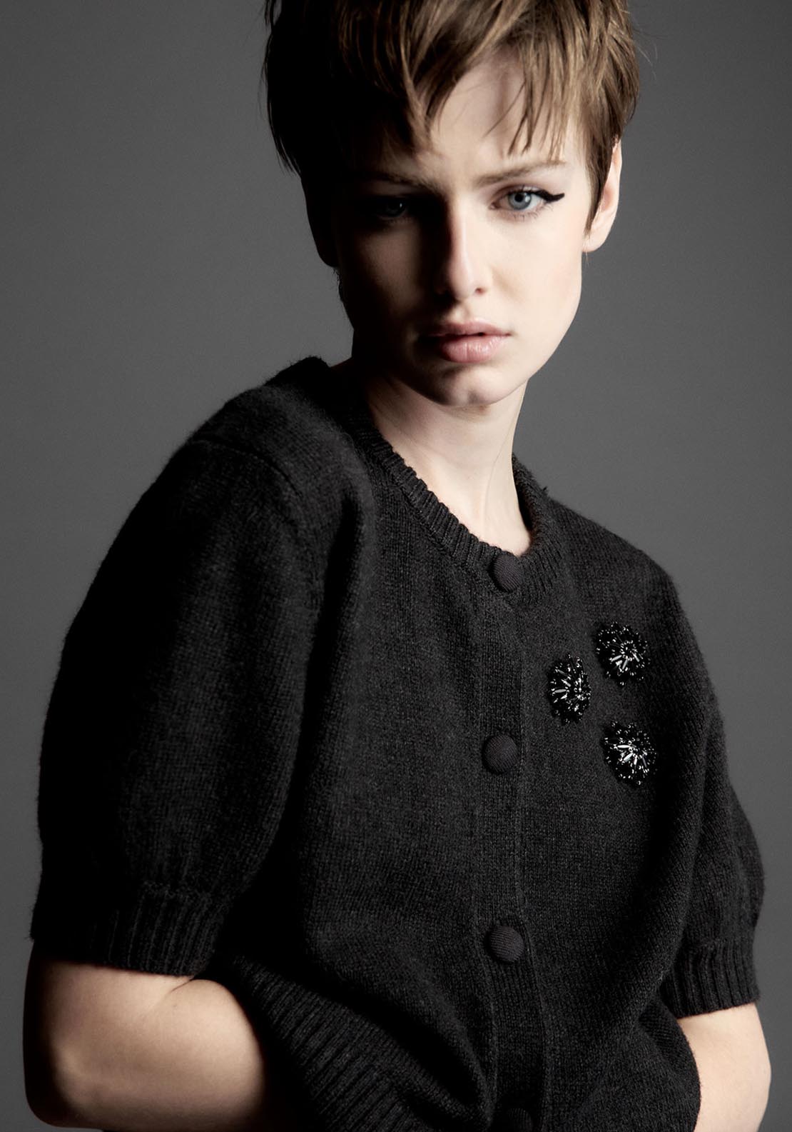 Sfera Short Sleeved Cardigan - Grey 3 Shaws Department Stores