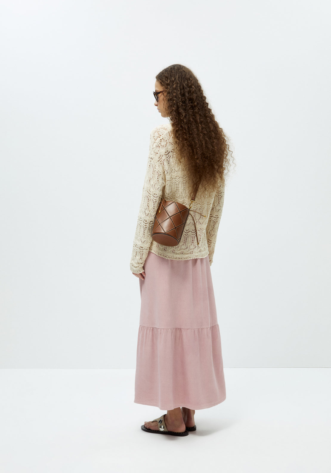 Openwork Cardigan - Cream