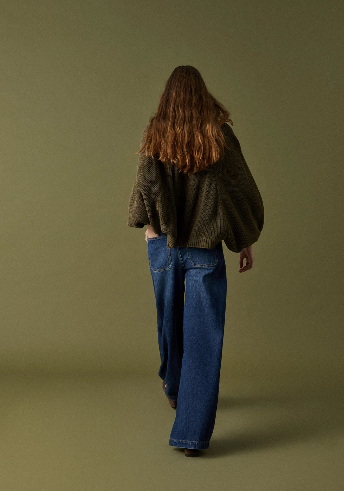 Knitted Jacket - Green
