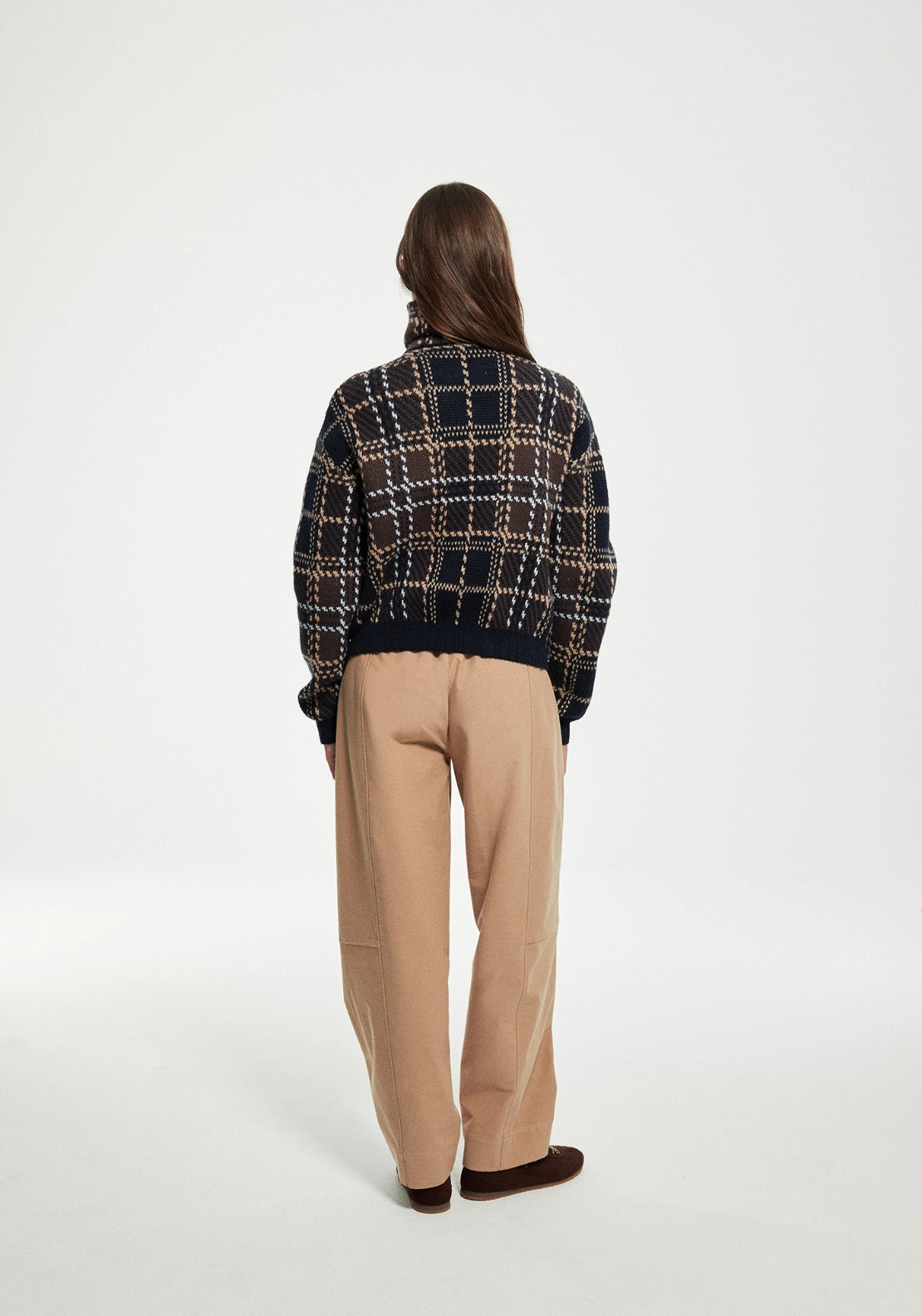 Check Jacket - Blue
