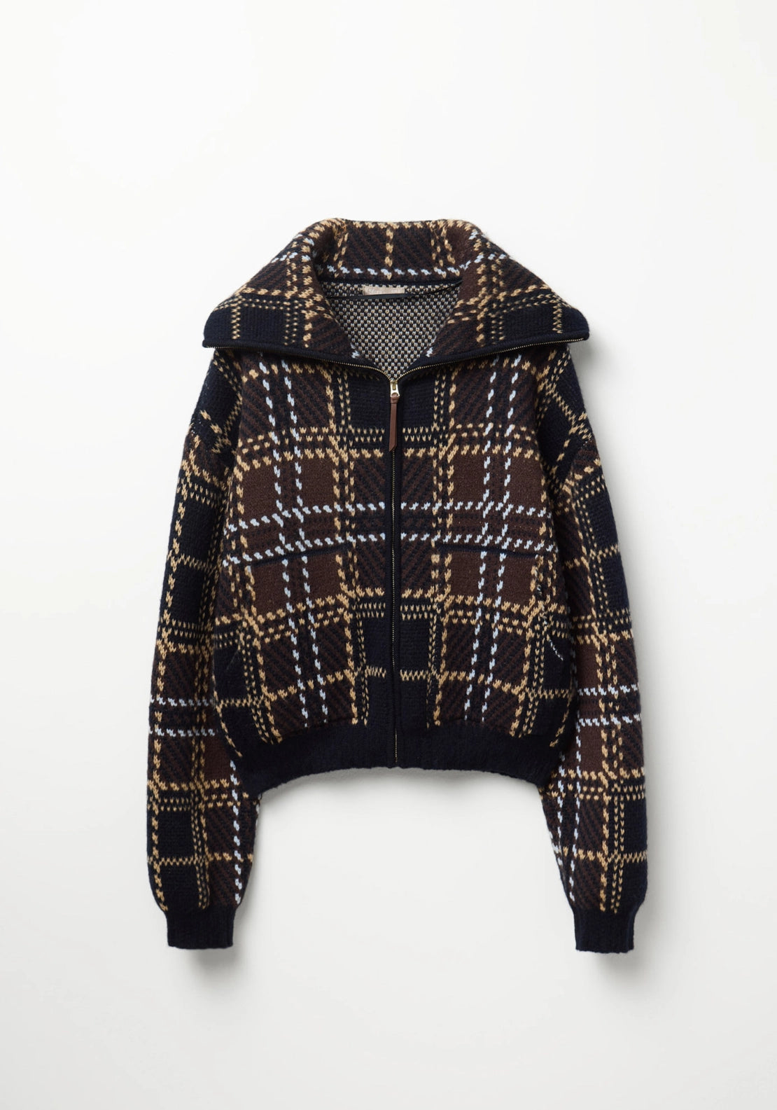 Check Jacket - Blue