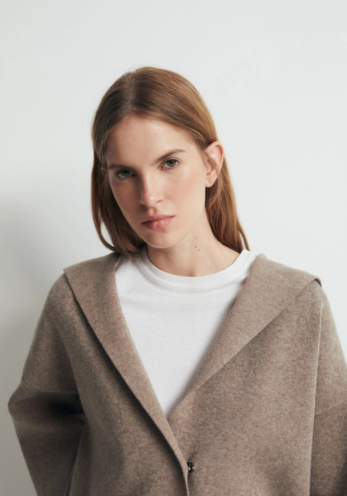 Oversized Hooded Jacket - Grey