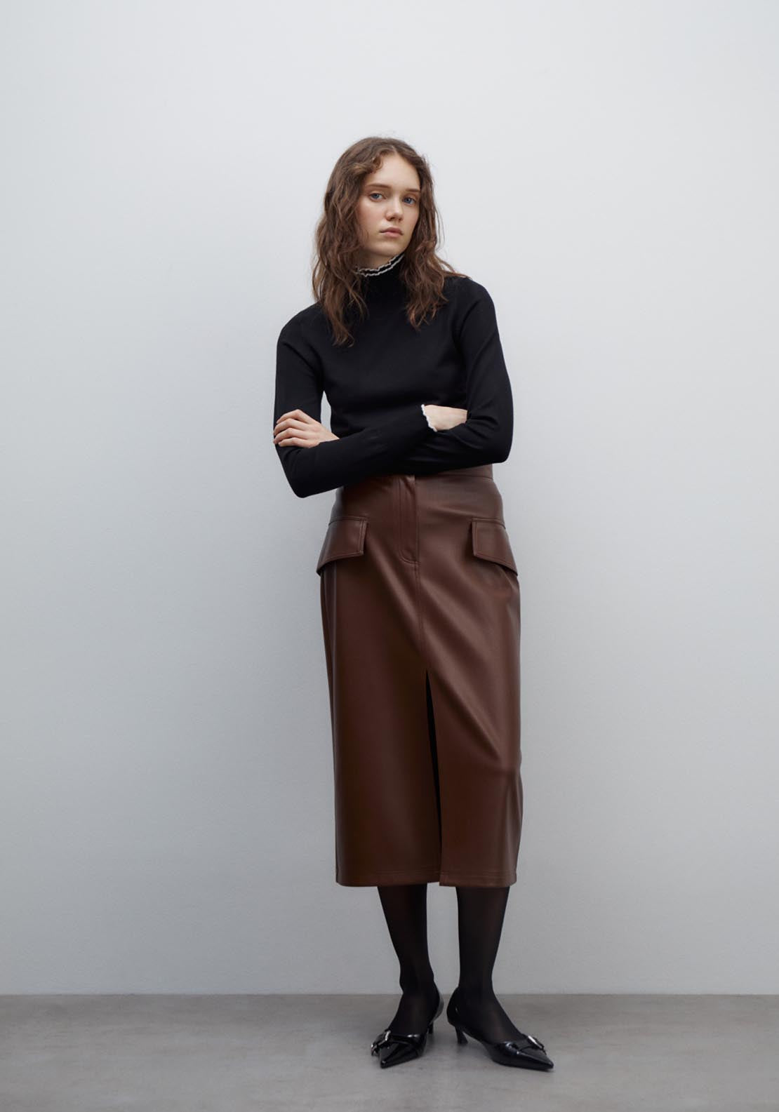 Sfera High-neck sweater - Black 2 Shaws Department Stores