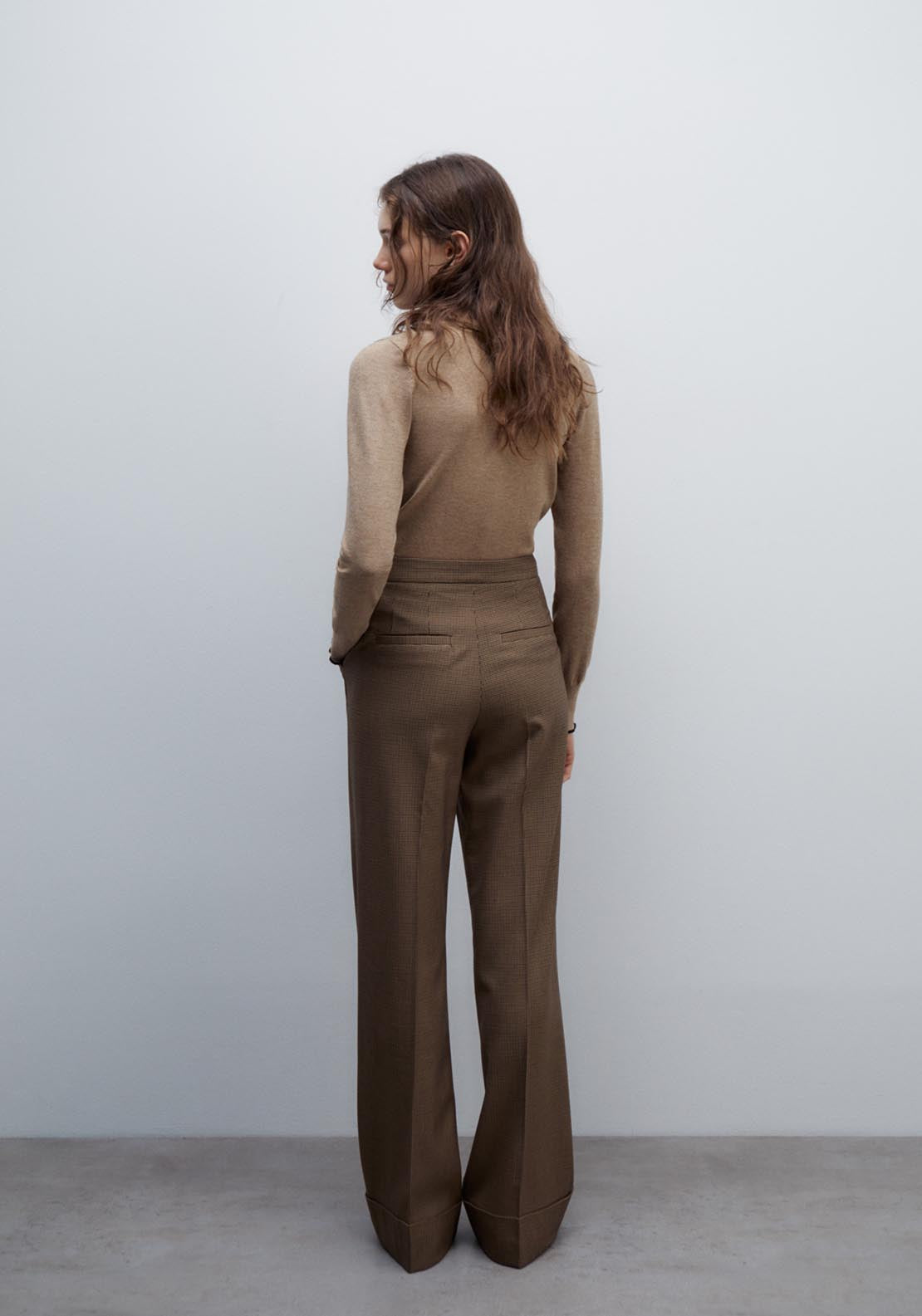 Sfera High-neck sweater - Camel Mink 6 Shaws Department Stores