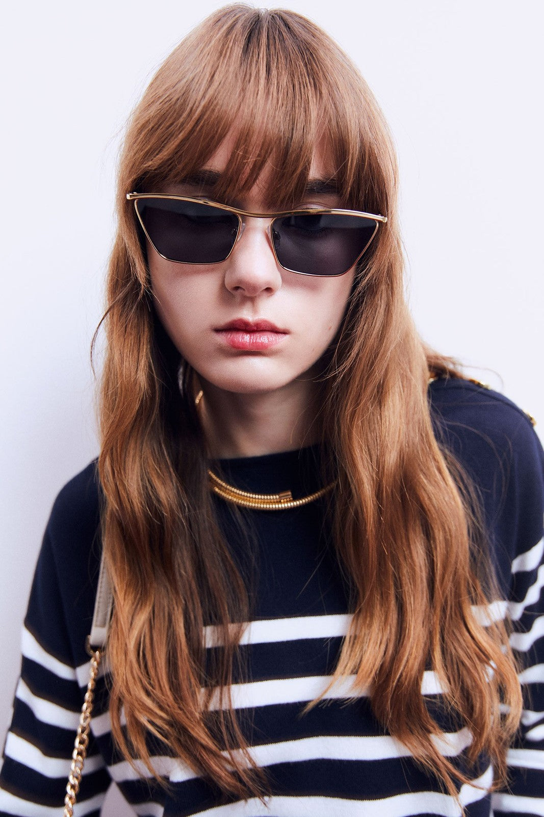 Sfera Knit sweater - Navy 7 Shaws Department Stores
