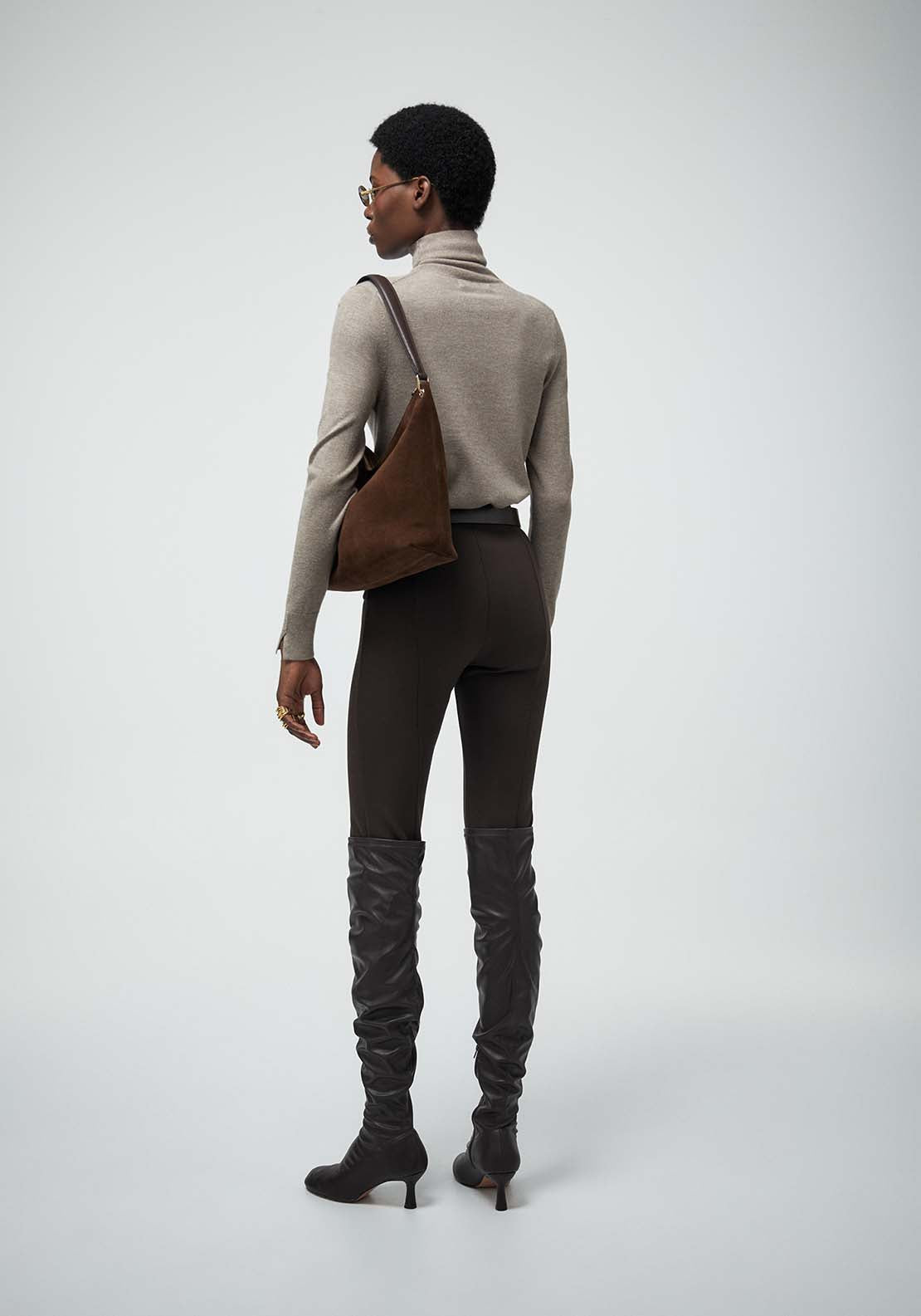 Turtleneck Sweater - Melange Light