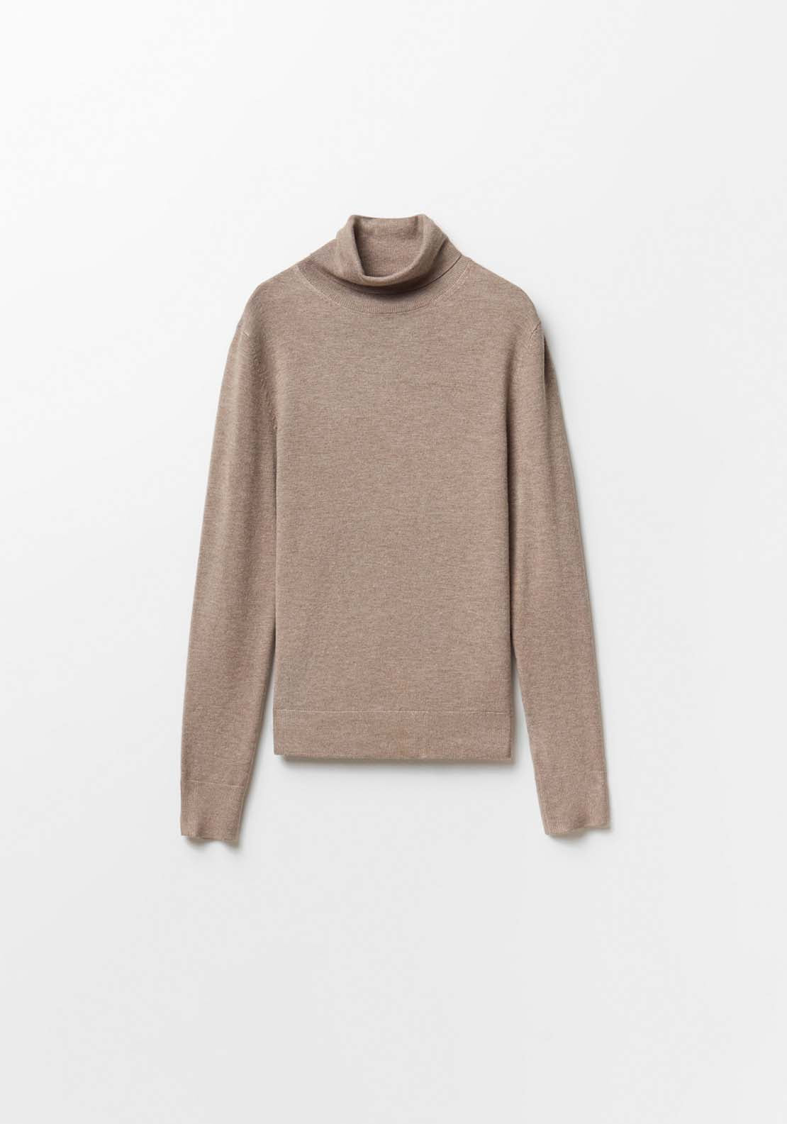 Turtleneck Sweater - Melange Light