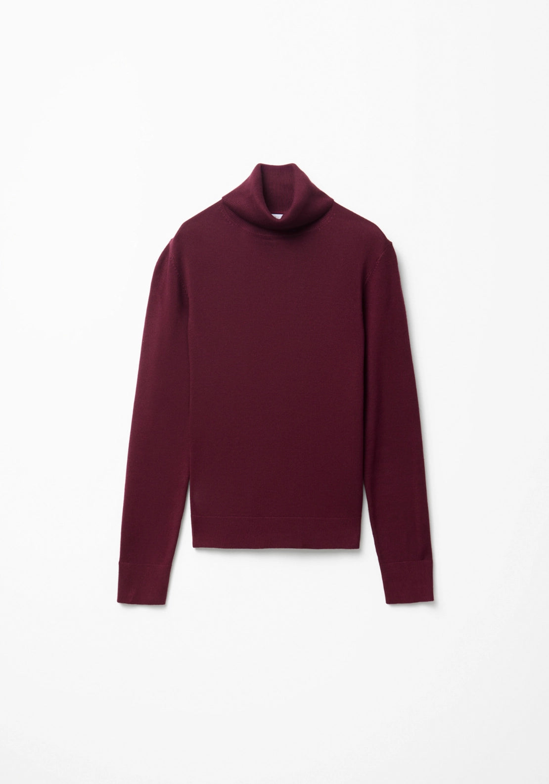 Long Sleeve Roll Neck Jumper - Red