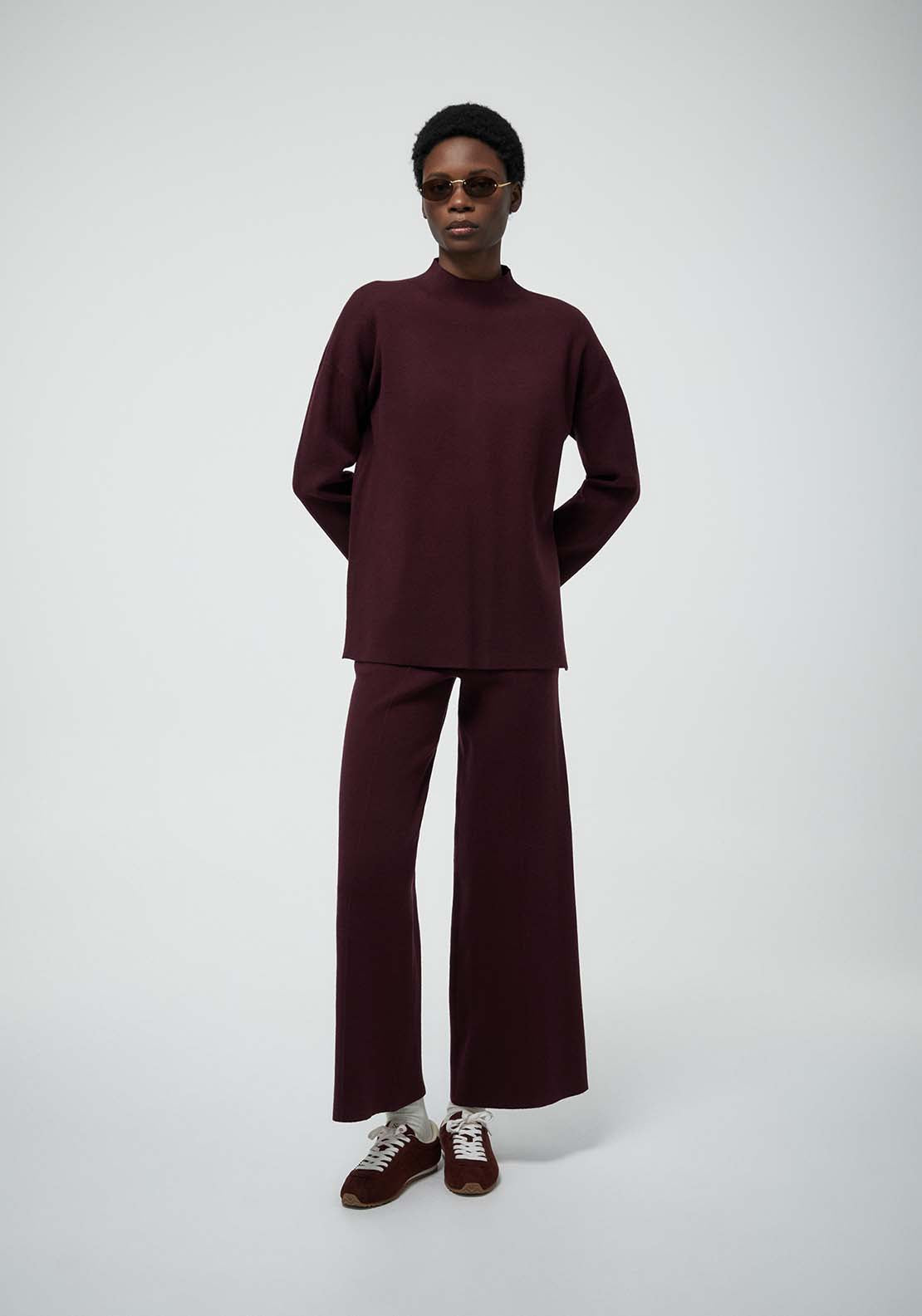 Perkins Neck Sweater - Red