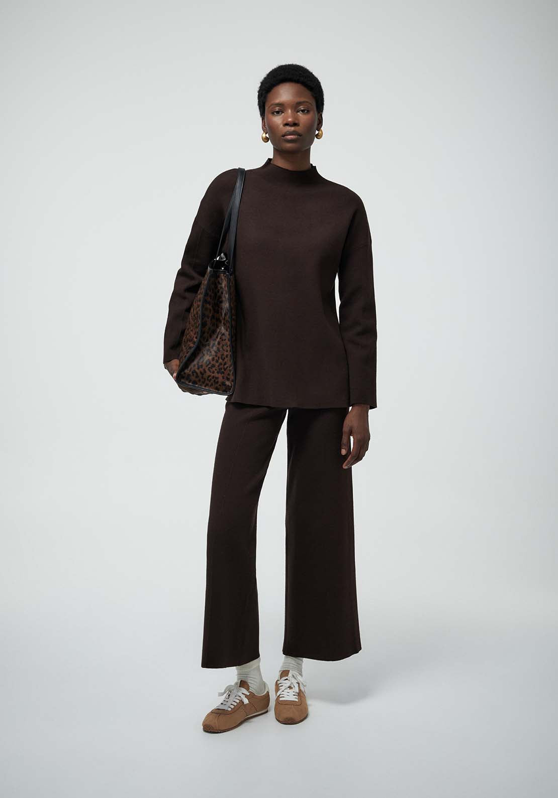 Perkins Neck Sweater - Brown