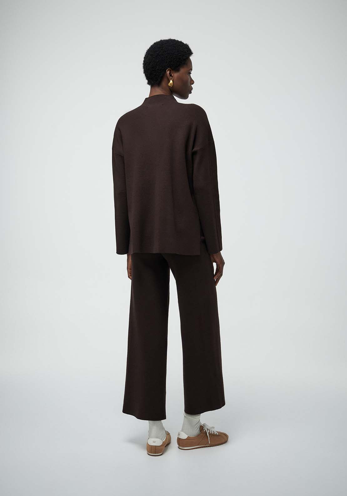 Perkins Neck Sweater - Brown