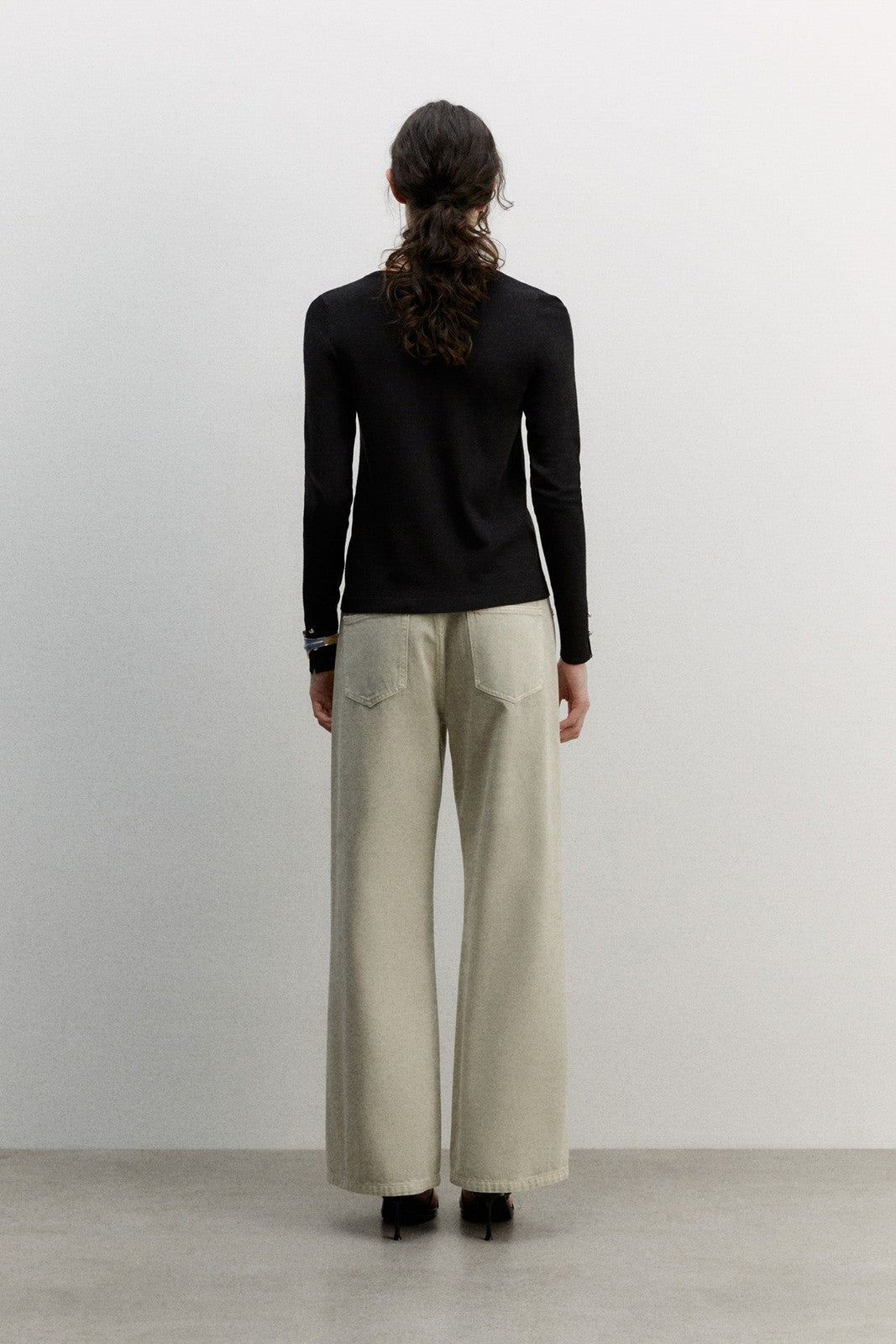 Sfera Plain cardigan - Black 6 Shaws Department Stores
