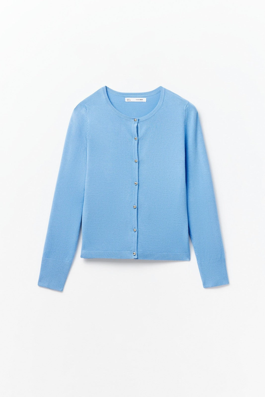 Sfera Plain cardigan - Blue 8 Shaws Department Stores