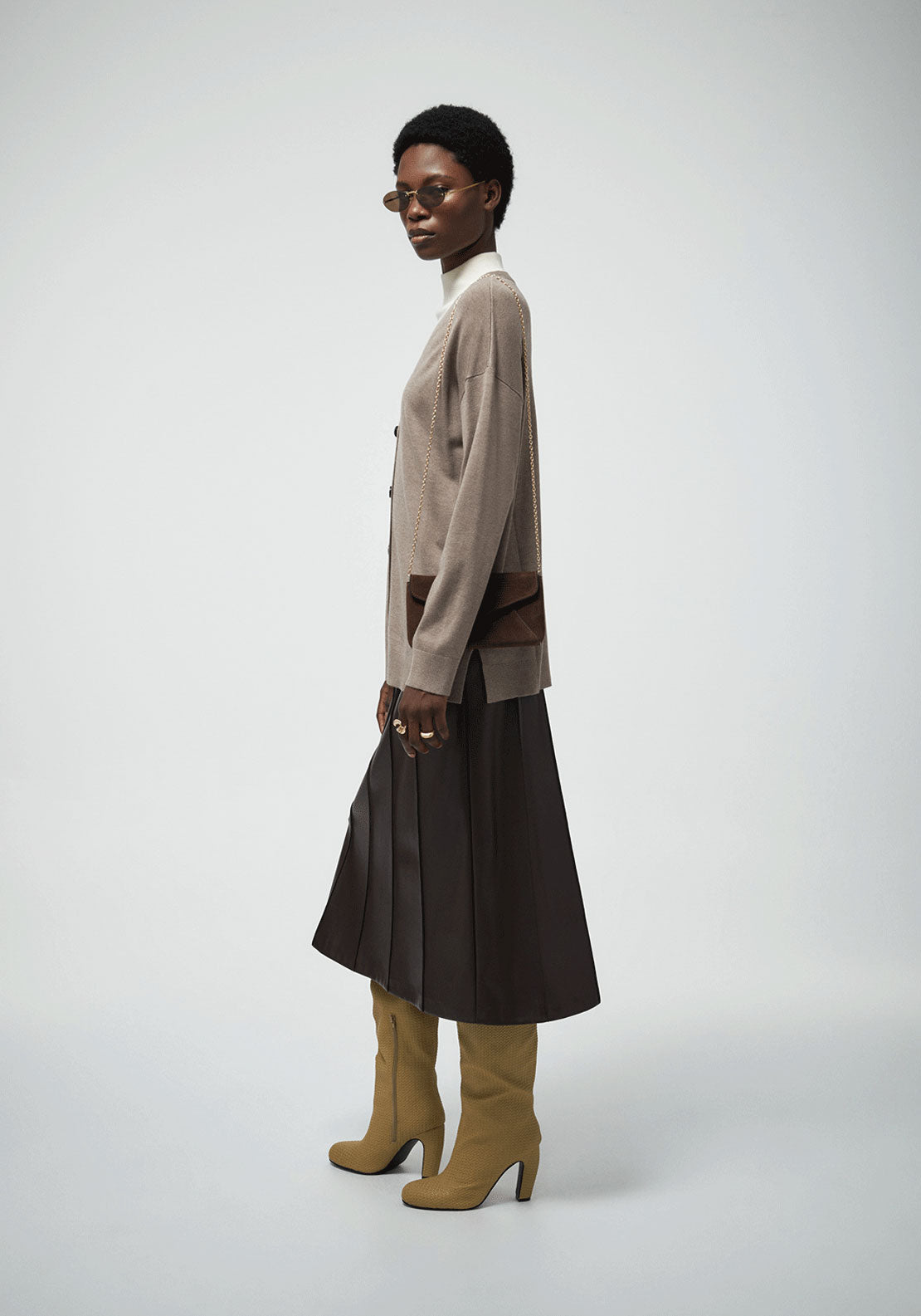 Basic Cardigan - Melange Light