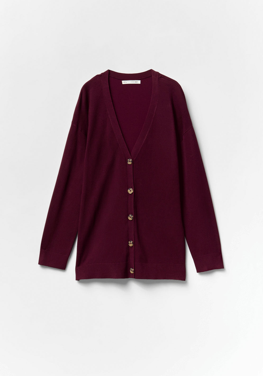 Basic Cardigan - Red
