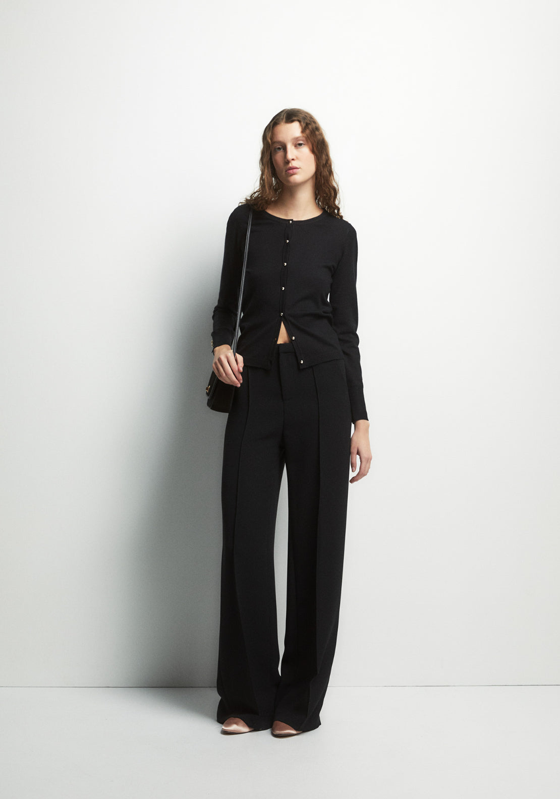Knit Cardigan - Black