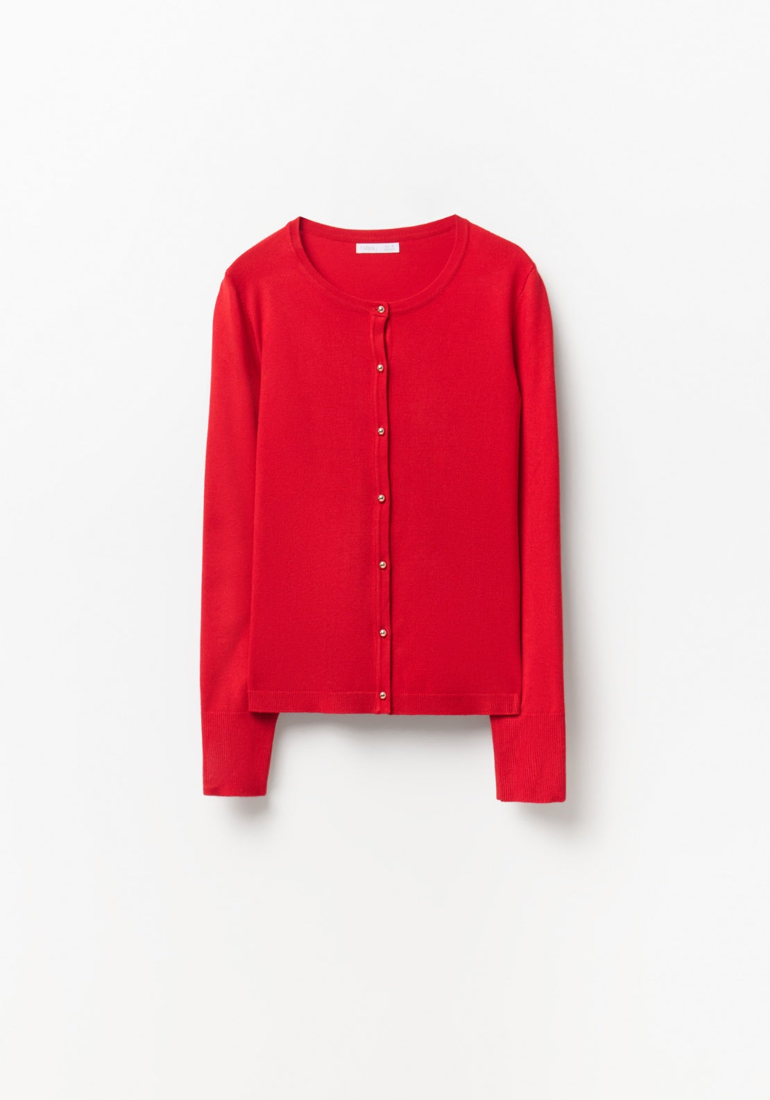 Knit Cardigan - Red