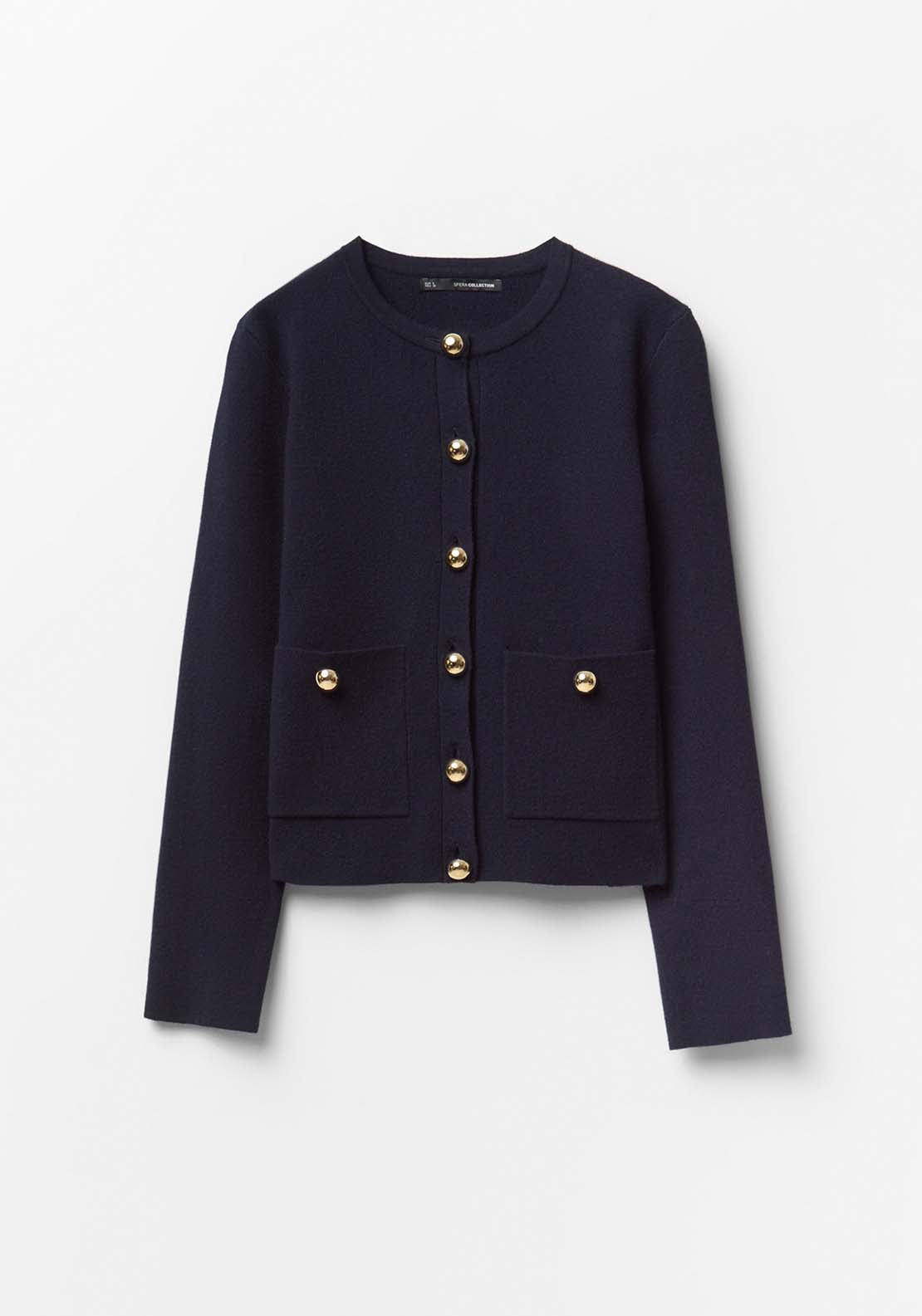 Short Cardigan - Blue