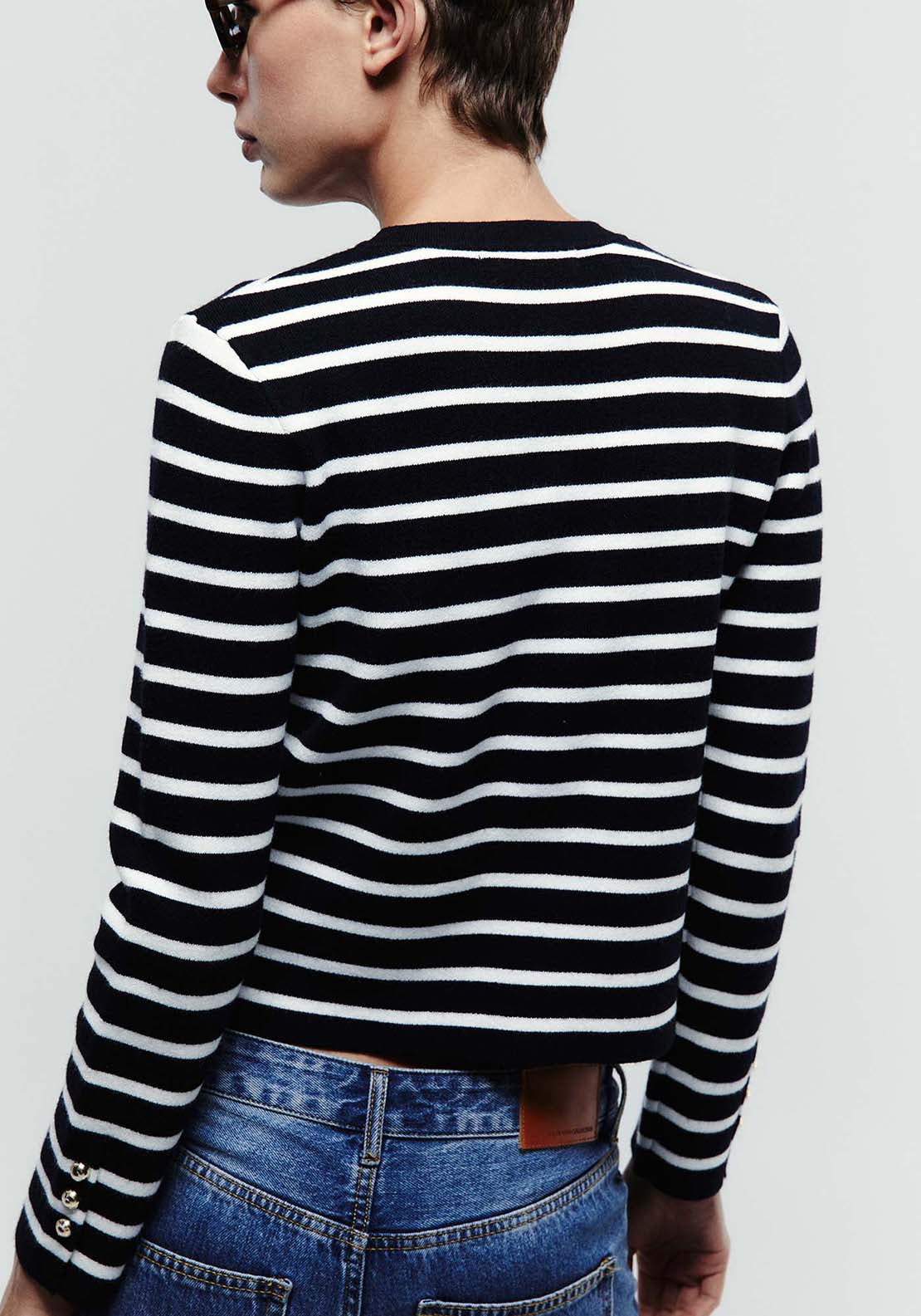 Short Lockstitch Jacket - Blue