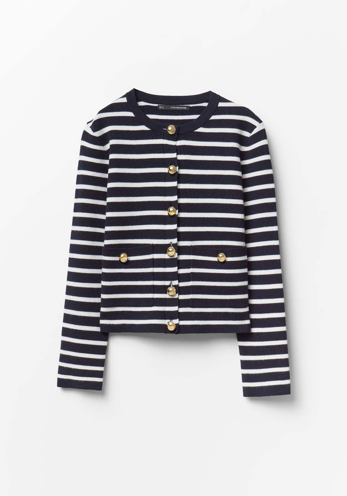 Short Lockstitch Jacket - Blue