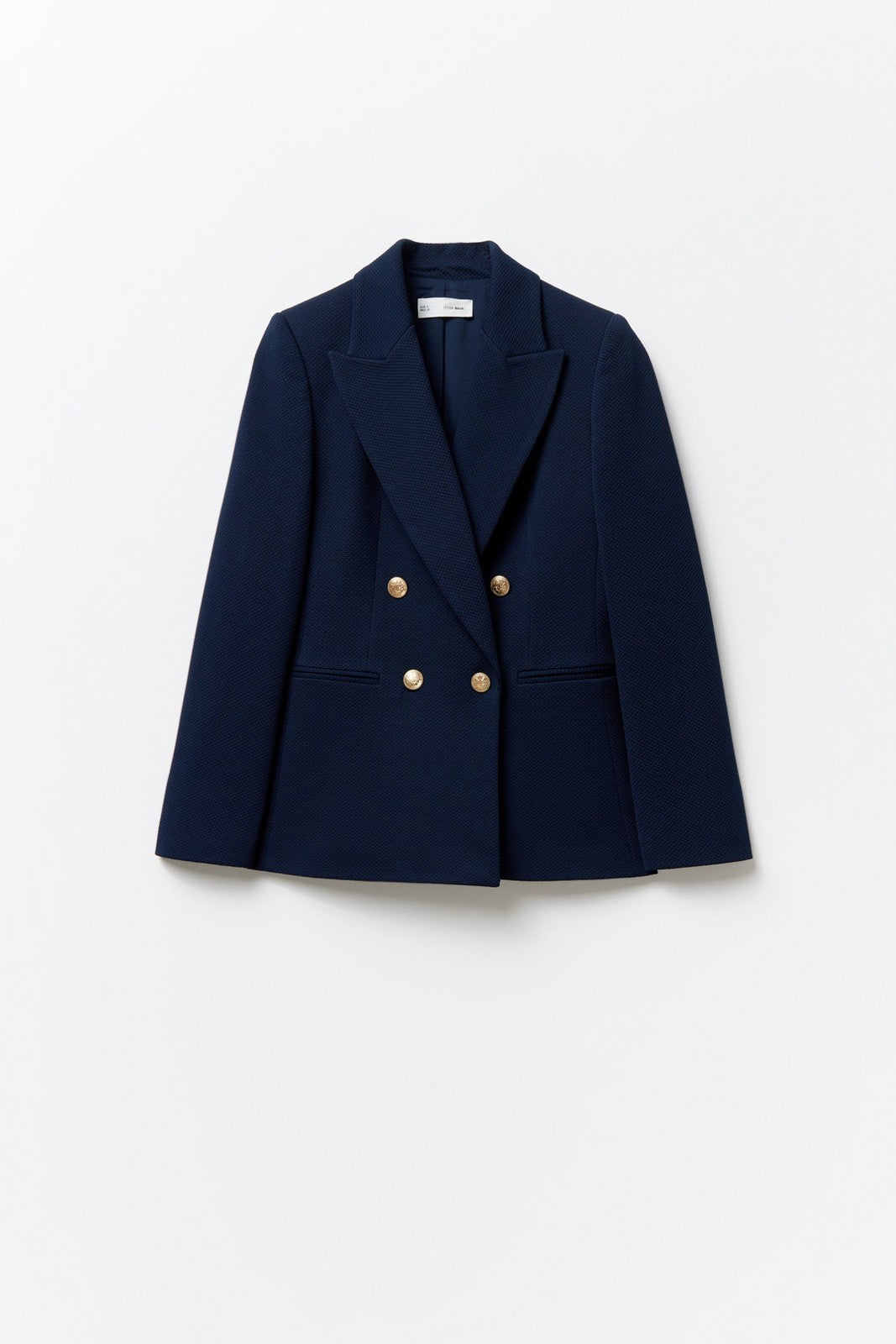 Sfera Piqué blazer - Navy 7 Shaws Department Stores