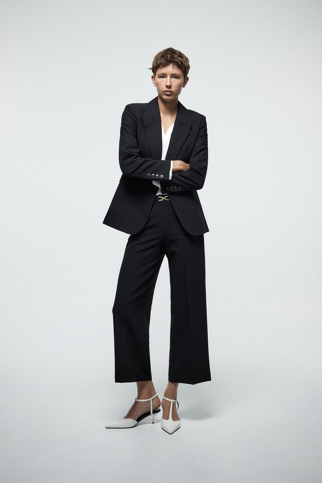 Plain Blazer - Black