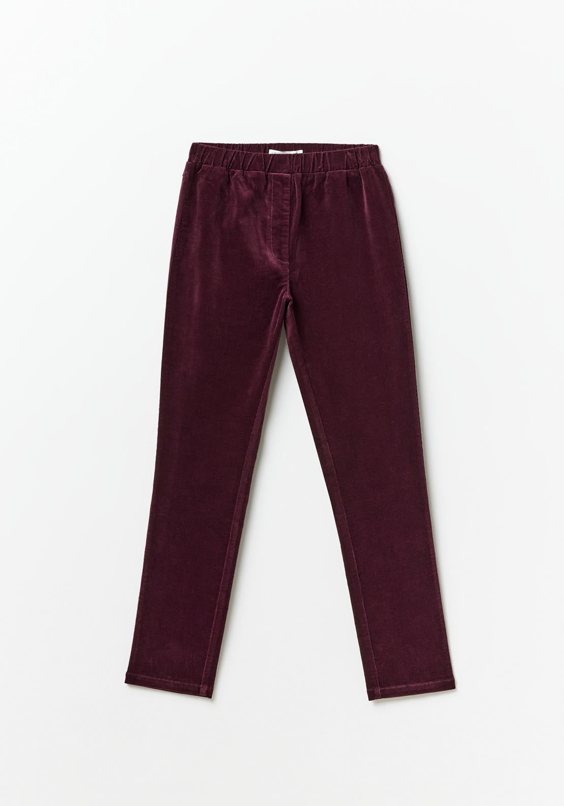 Sfera Micro-corduroy leggings - Dark Burgundy 7 Shaws Department Stores