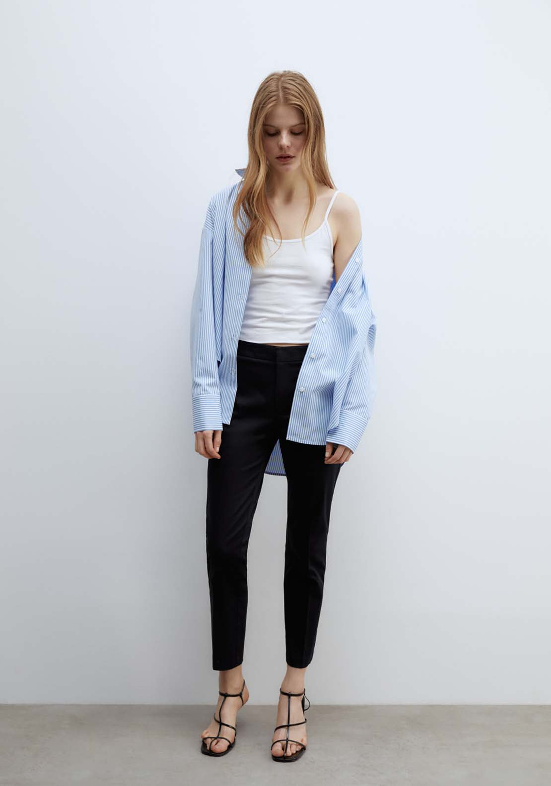Sfera Capri trousers - Black 2 Shaws Department Stores