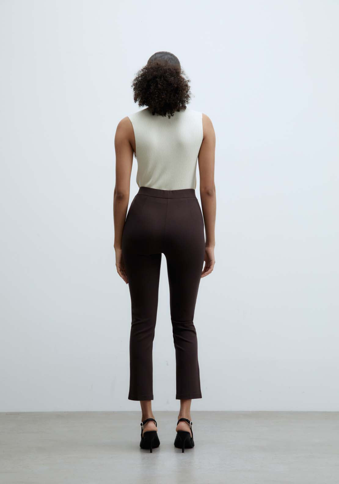 Sfera Ponte di roma leggings - Chocolate 4 Shaws Department Stores