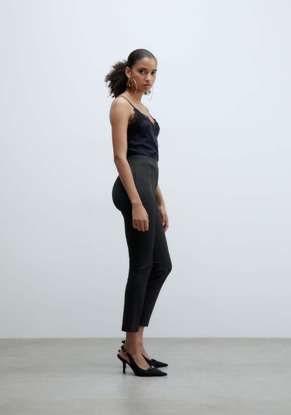 Sfera Ponte di roma leggings - Grey 3 Shaws Department Stores