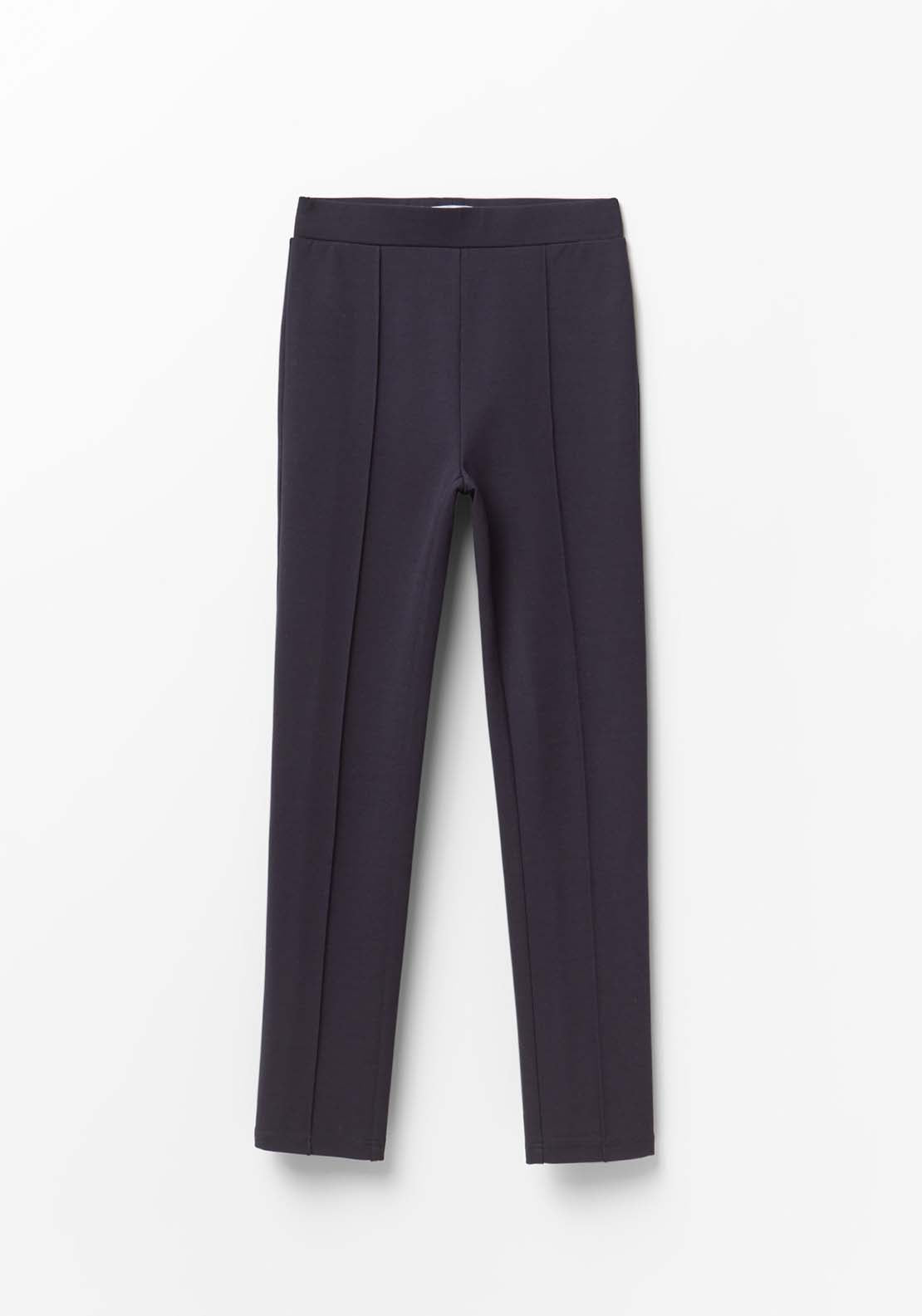 Knit Leggings - Blue