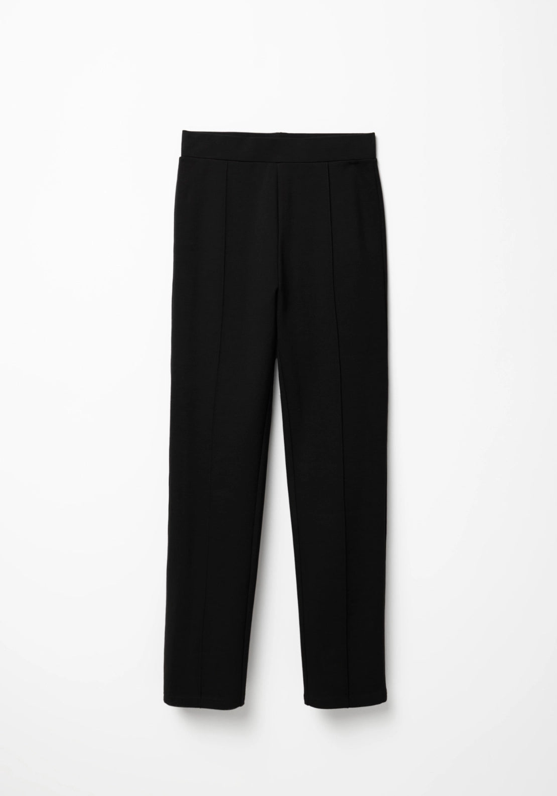 Straight Ponte Leggings - Black