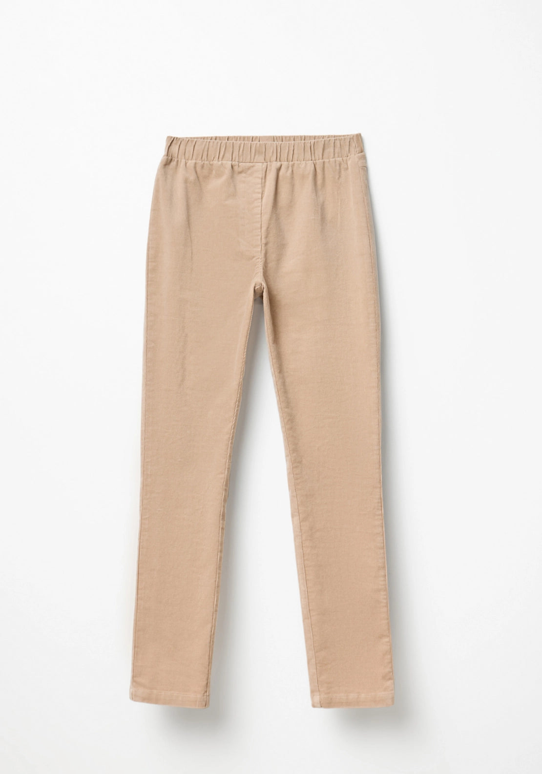 Micro Corduroy Leggings - Cream