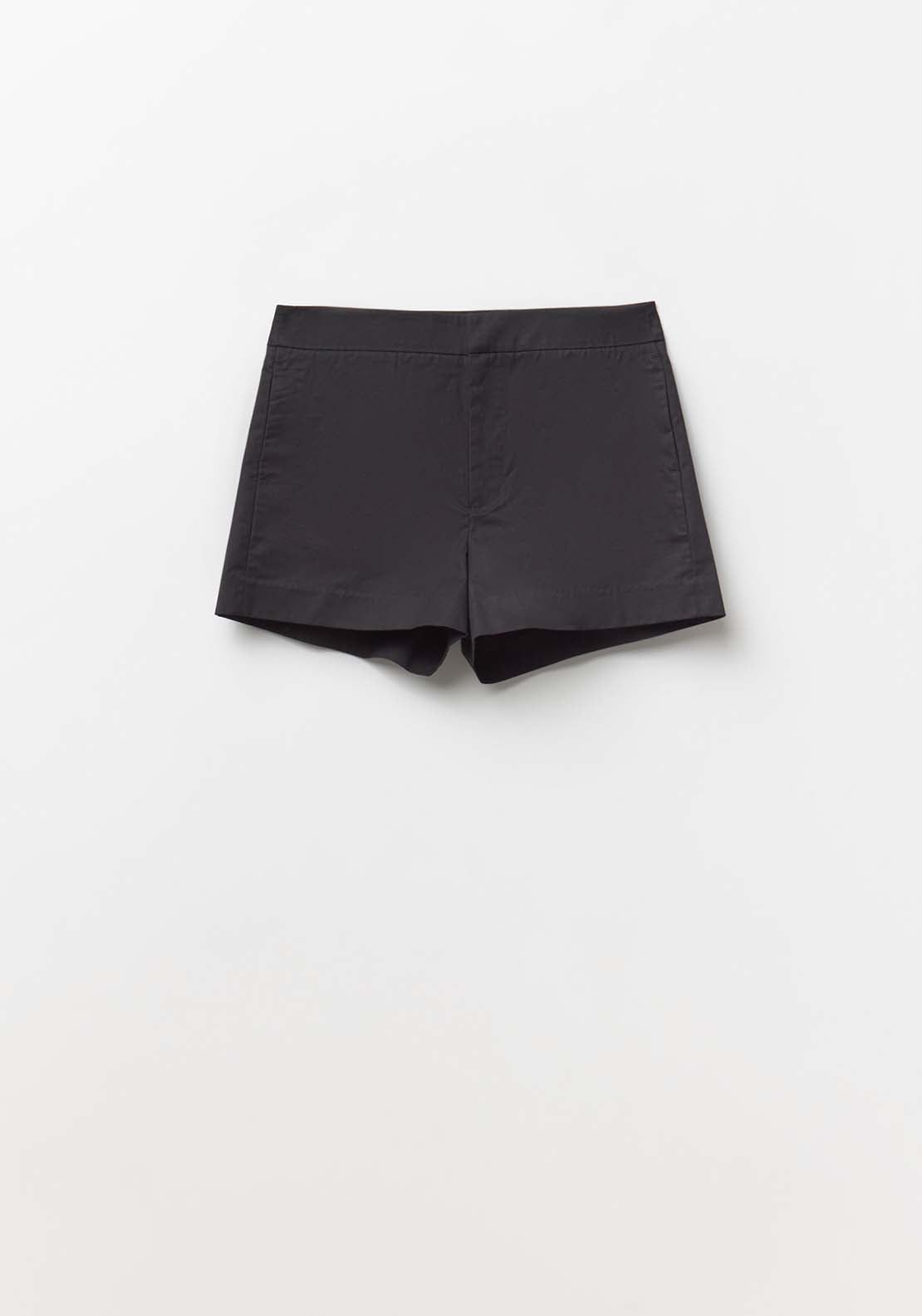 Plain Basic Shorts - Black