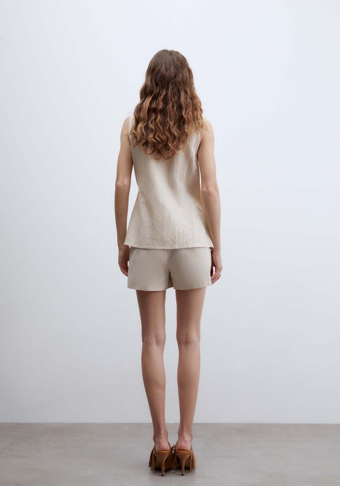 Plain Basic Shorts - Grey