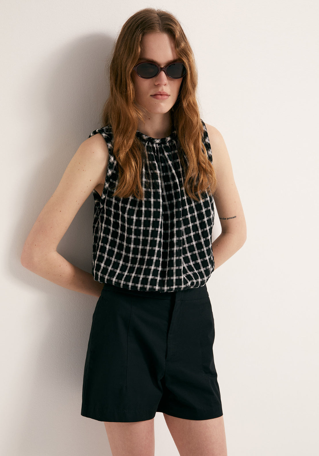 High Waist Basic Shorts - Black