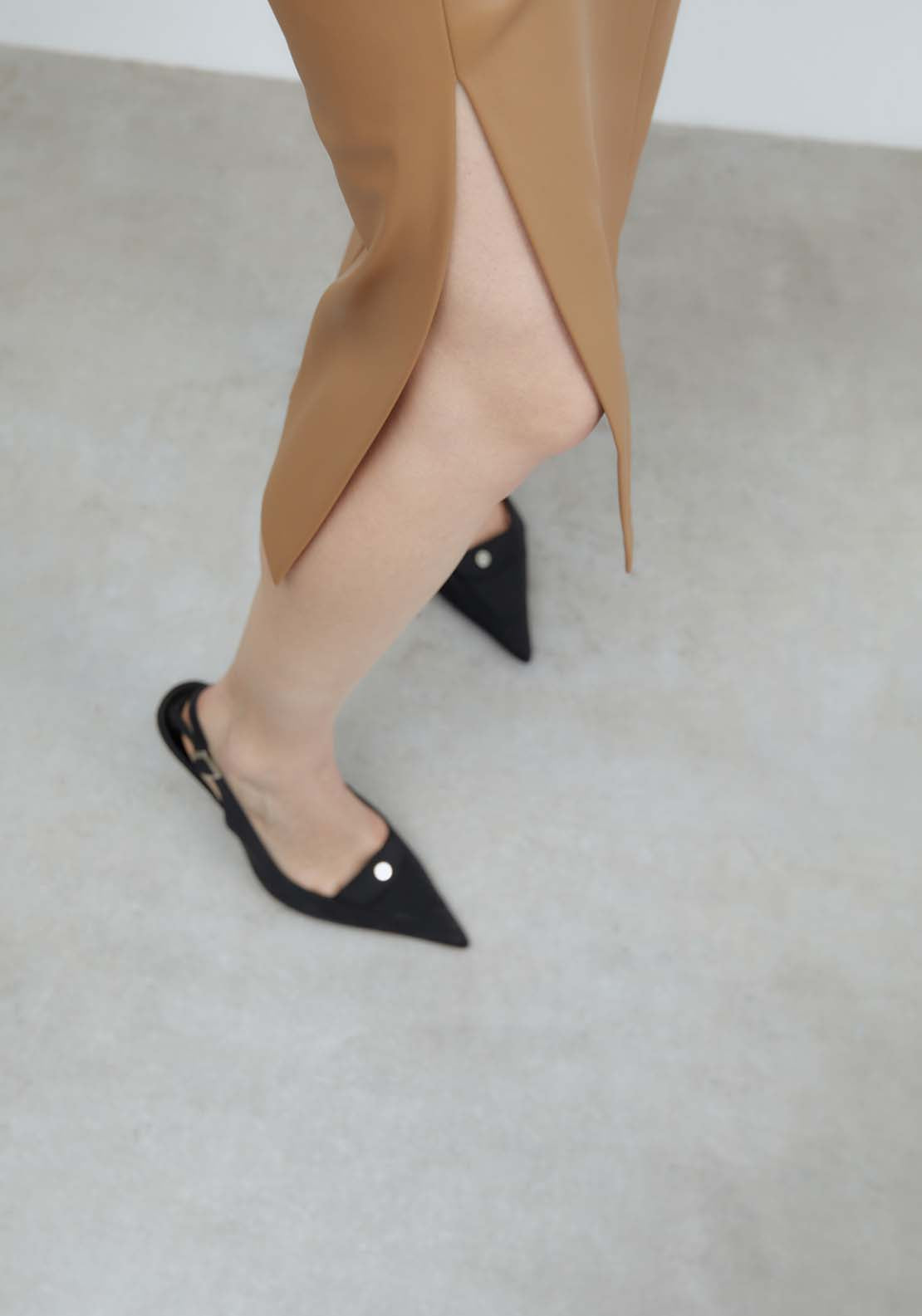 Sfera Midi Skirt - Camel 3 Shaws Department Stores
