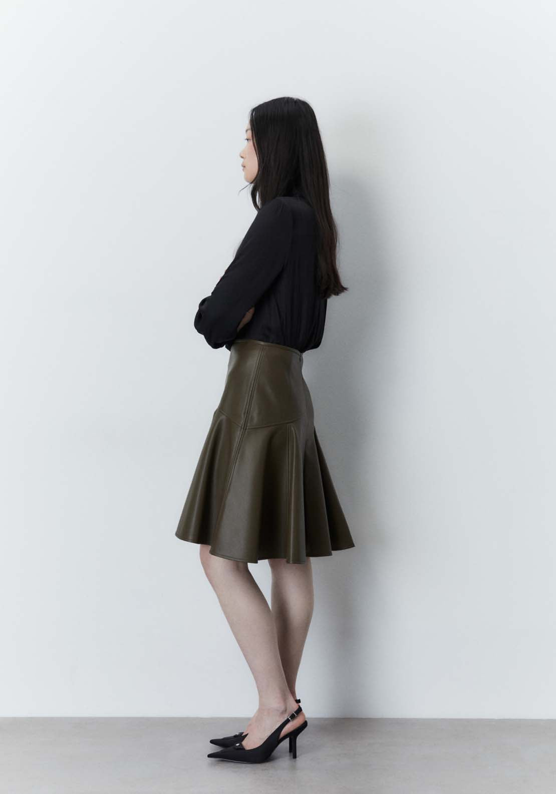 Sfera Buttons blouse - Black 3 Shaws Department Stores