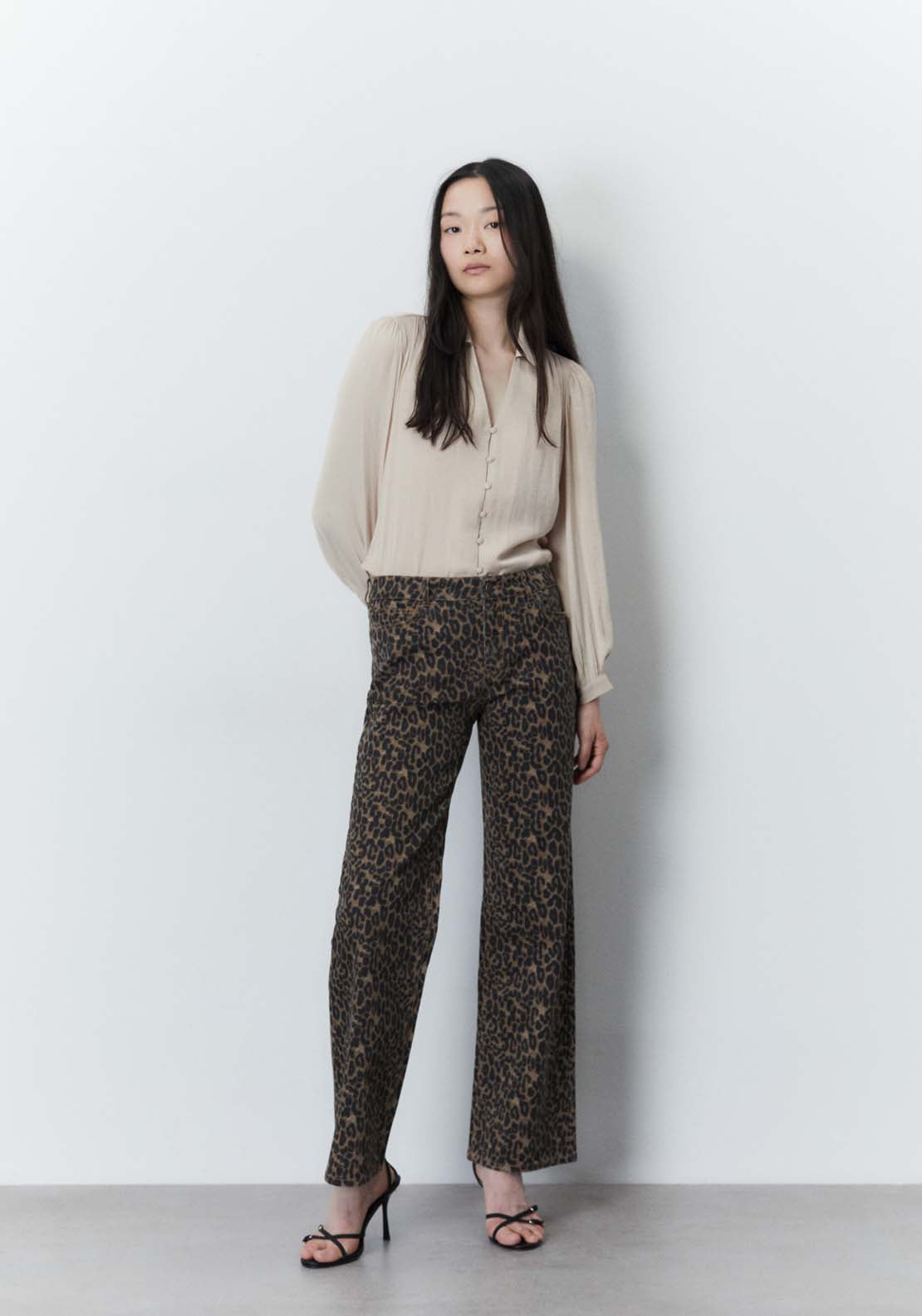 Sfera Buttons blouse - Camel 3 Shaws Department Stores