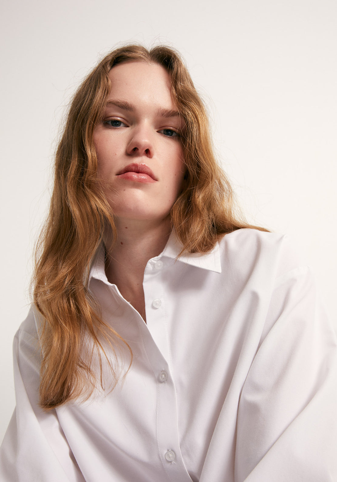 Basic Point Collar Shirt - White
