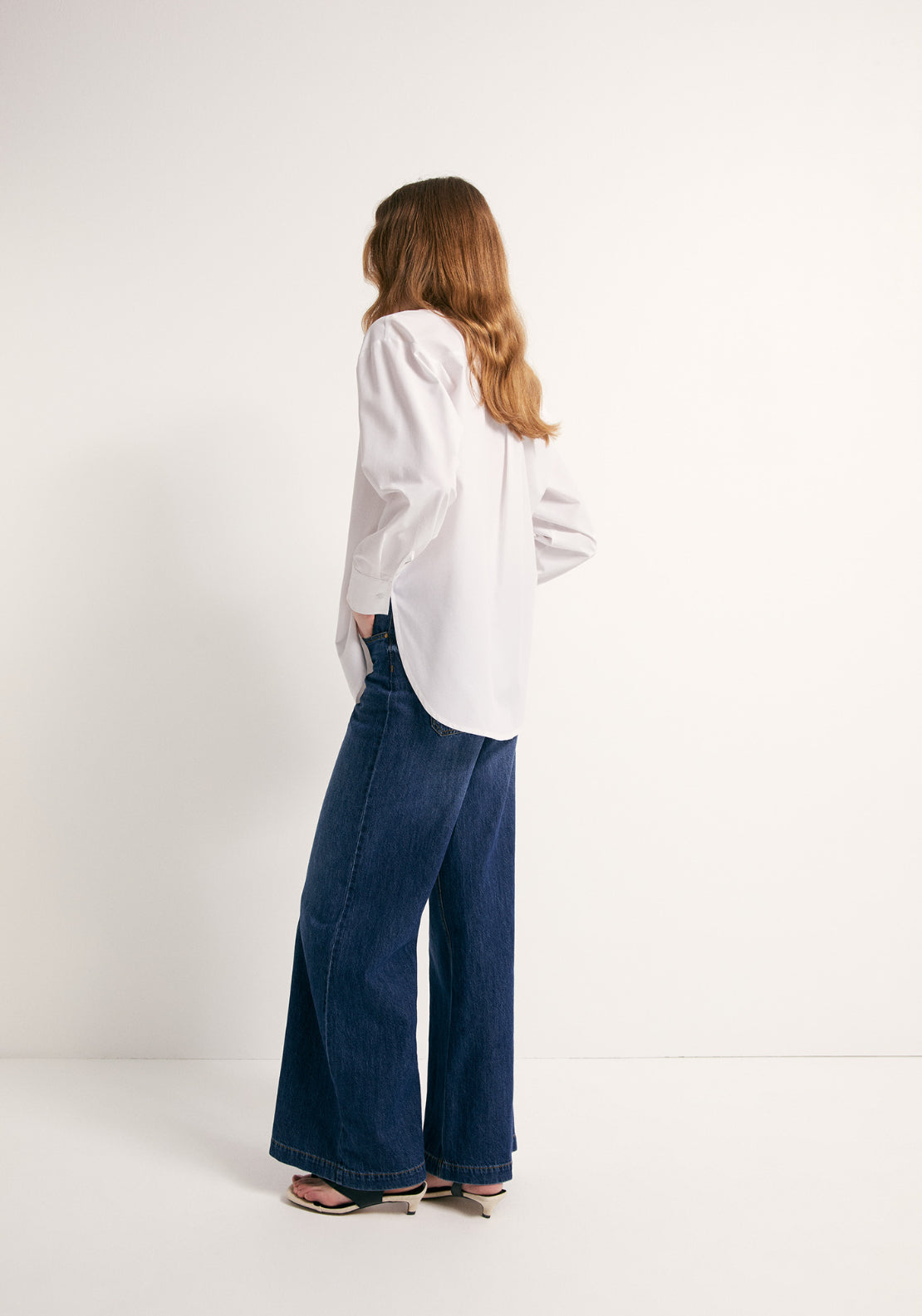 Basic Point Collar Shirt - White