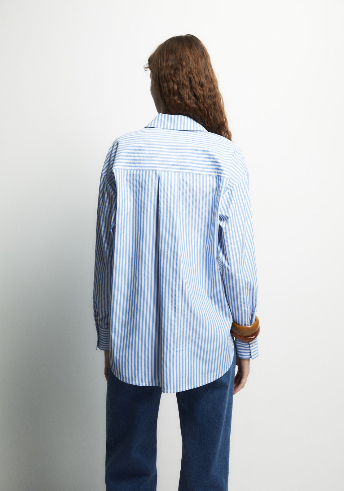 Basic Striped Shirt - Blue
