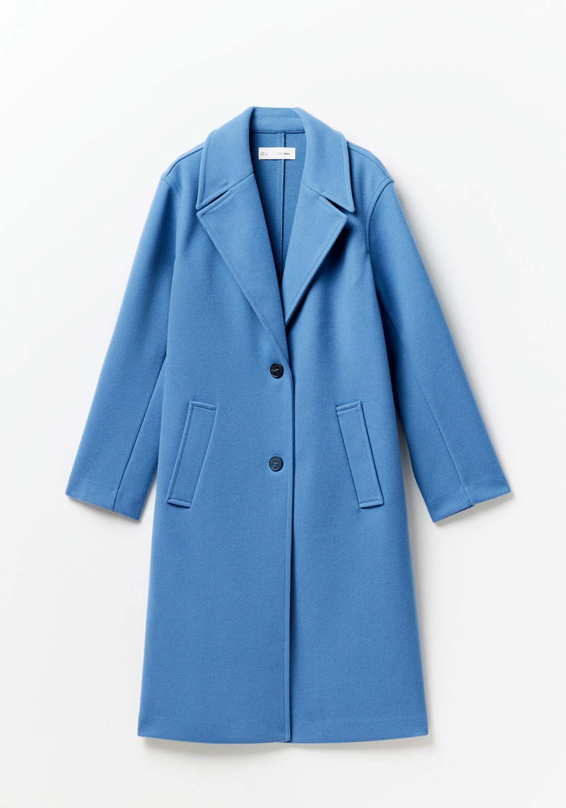Sfera Single Breasted Coat - Royal 6 Shaws Department Stores