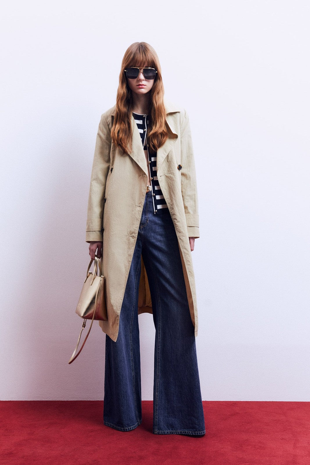 Sfera Lightweight trench coat - Beige 3 Shaws Department Stores