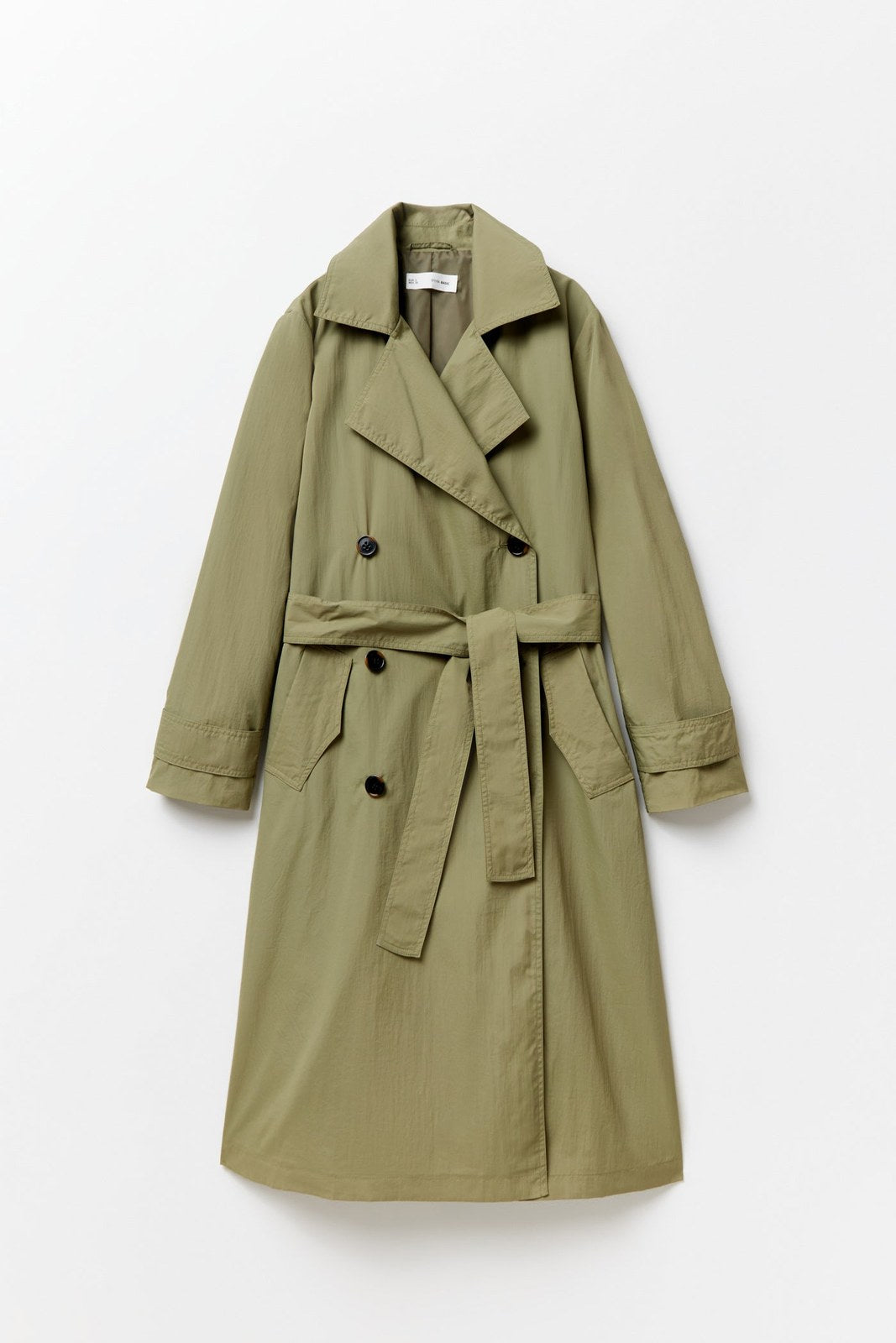 Sfera Lightweight trench coat - Khaki 13 Shaws Department Stores